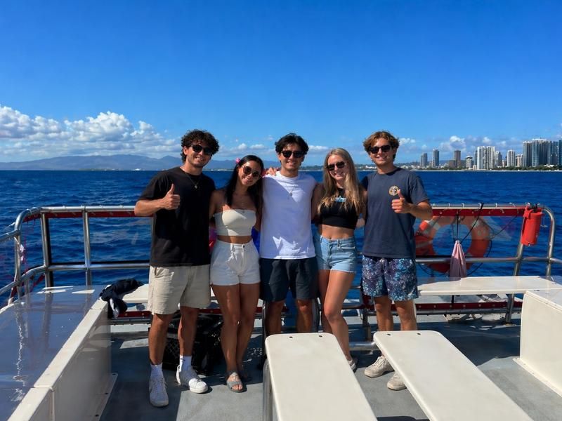 our team in Oahu